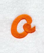 Cayman Lower Case Letter o (3 Inch)
