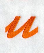 Cayman Lower Case Letter u (3 Inch)