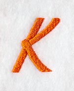 Cayman Letter K (3 Inch)