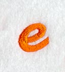 Cayman Lower Case Letter e (3 Inch)
