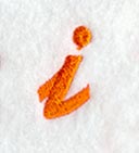 Cayman Lower Case Letter i (3 Inch)