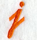 Cayman Lower Case Letter j (3 Inch)