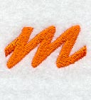 Cayman Lower Case Letter m (3 Inch)