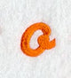 Cayman Lower Case Letter o (3 Inch)