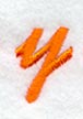 Cayman Lower Case Letter y (3 Inch)