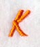 Cayman Letter K (3 Inch)
