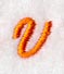 Cayman Letter V (3 Inch)