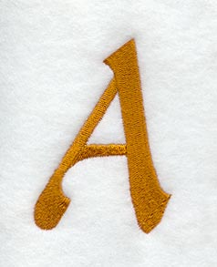 Cheshire Letter A (3 Inch)