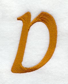 Cheshire Letter D (3 Inch)
