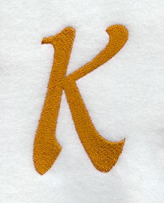 Cheshire Letter K (3 Inch)