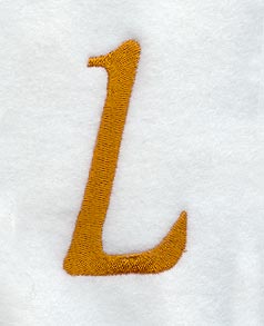Cheshire Letter L (3 Inch)