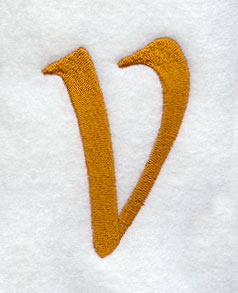 Cheshire Letter V (3 Inch)