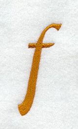 Cheshire Lower Case Letter f (3 Inch)