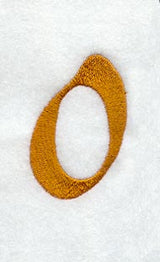 Cheshire Lower Case Letter o (3 Inch)