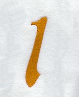 Cheshire Letter I (3 Inch)