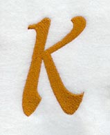 Cheshire Letter K (3 Inch)