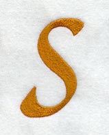 Cheshire Letter S (3 Inch)