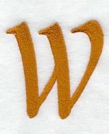 Cheshire Letter W (3 Inch)