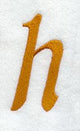 Cheshire Lower Case Letter h (3 Inch)