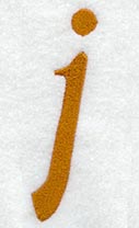 Cheshire Lower Case Letter j (3 Inch)