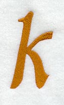 Cheshire Lower Case Letter k (3 Inch)
