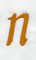 Cheshire Lower Case Letter n (3 Inch)