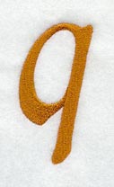 Cheshire Lower Case Letter q (3 Inch)