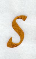 Cheshire Lower Case Letter s (3 Inch)
