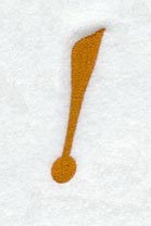 Cheshire Exclamation Point (3 Inch)