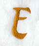 Cheshire Letter E (3 Inch)