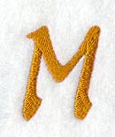 Cheshire Letter M (3 Inch)