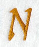 Cheshire Letter N (3 Inch)