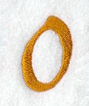 Cheshire Letter O (3 Inch)