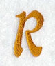 Cheshire Letter R (3 Inch)