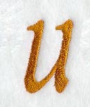 Cheshire Letter U (3 Inch)