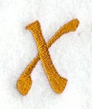 Cheshire Letter X (3 Inch)