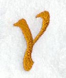 Cheshire Letter Y (3 Inch)