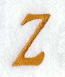 Cheshire Letter Z (3 Inch)