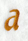 Cheshire Lower Case Letter a (3 Inch)