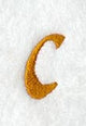 Cheshire Lower Case Letter c (3 Inch)