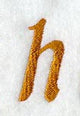 Cheshire Lower Case Letter h (3 Inch)