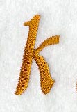 Cheshire Lower Case Letter k (3 Inch)
