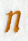 Cheshire Lower Case Letter n (3 Inch)