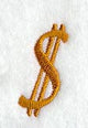 Cheshire Dollar Sign (3 Inch)