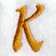 Cheshire Letter K (3 Inch)