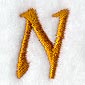 Cheshire Letter N (3 Inch)