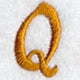 Cheshire Letter Q (3 Inch)