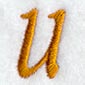 Cheshire Letter U (3 Inch)