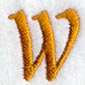 Cheshire Letter W (3 Inch)