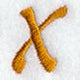Cheshire Letter X (3 Inch)
